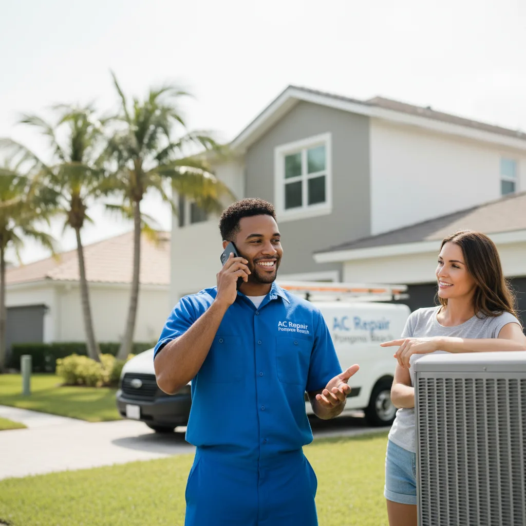 AC Repair Pompano Beach customer support in Temperanceville
